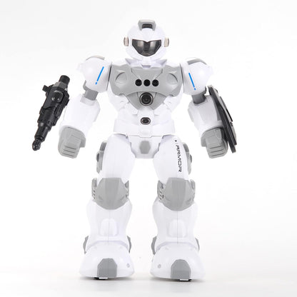 PowerTRC Remote Control Robot Toy for Kids | Rechargeable Smart Programmable RC Robot with 2.4Ghz Gesture Sensing | Great Gift for Boys, Girls Ages 6 7 8 9 10+