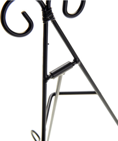 12" Iron Display Stand for Holding Pictures, Books, Plates, Art, and More