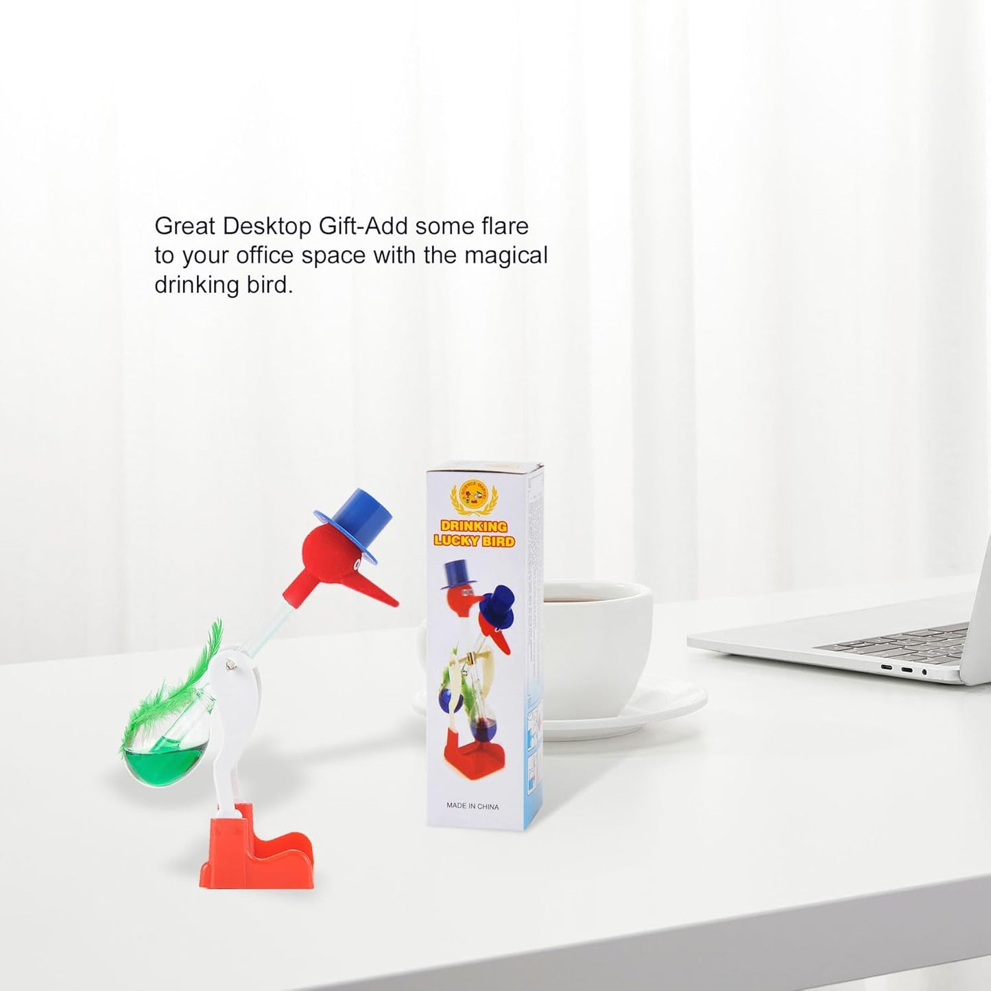 Magic Drinking Bird (Green)