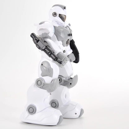 PowerTRC Remote Control Robot Toy for Kids | Rechargeable Smart Programmable RC Robot with 2.4Ghz Gesture Sensing | Great Gift for Boys, Girls Ages 6 7 8 9 10+