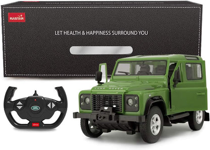 RASTAR Land Rover Defender RC Car, 1/14 Land Rover Remote Control Toy Model Car, Gifts for Dad