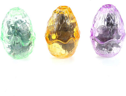 PowerTRC 12 Pack Deluxe 3D Dragon Action Figures in Jurassic-Inspired Hatching Eggs | Take Apart Puzzle Toy | Perfect for Kids' Party Favors and Bulk Toy Excitement!