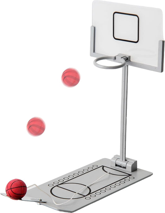 Desktop Basketball Hoop Game, Table Top Basketball Games Mini Desk Toys for Office for Adults Kids Novelty Toy Gift Idea