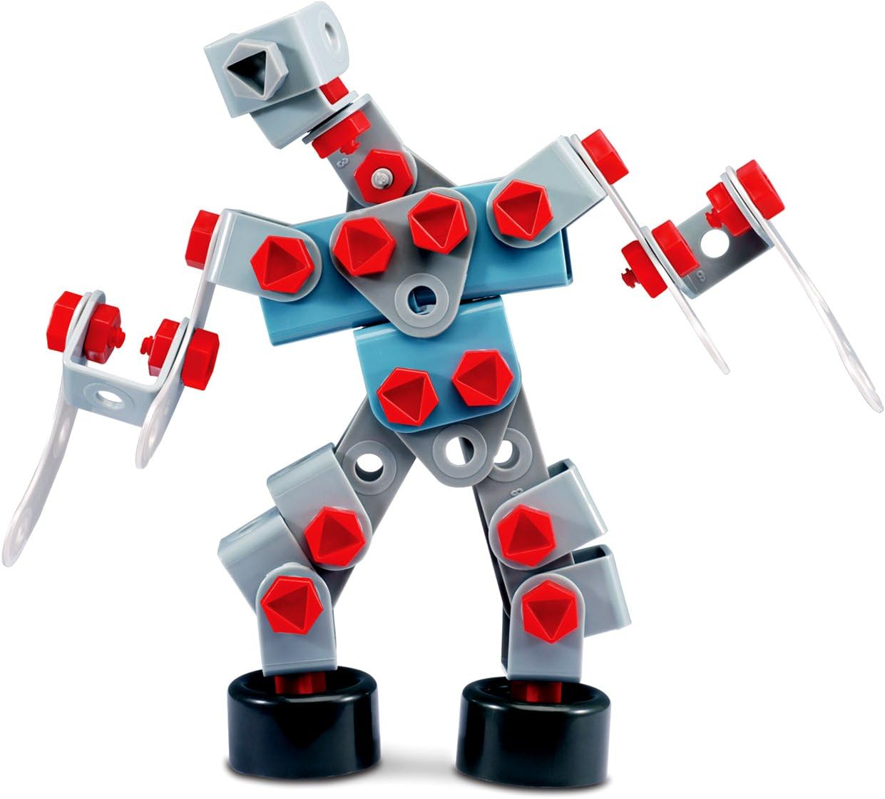 PowerTRC Educational Take Apart Learning Construction Building Blocks Toy Set with Electric Toy Drill for Boys and Girls