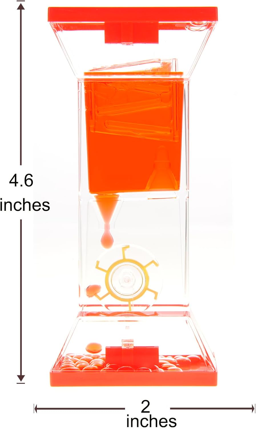 Liquid Motion Bubbler Sensory Toy, Fidget Toy for Desk Tops | Calming and Relaxing ADHD, Anxiety, and Autism Toy for Kids and Adults