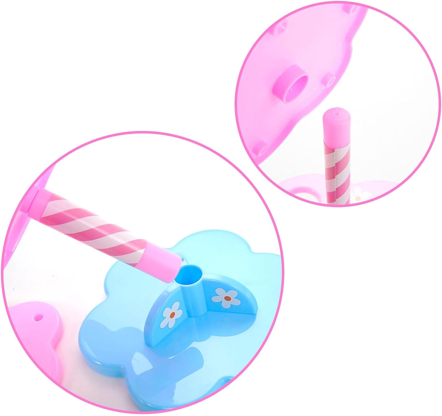 PowerTRC 22 Pcs Sweet Treats Ice Cream and Desserts Tower Playset | Perfect for Kids' Playtime Adventures with Popsicles and Ice Cream Delights!