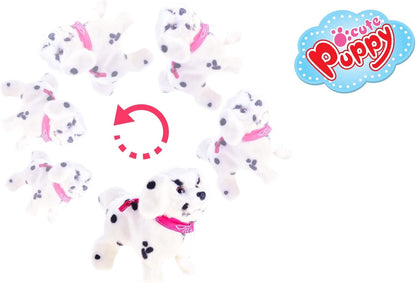 Cute Somersault Little Puppy | Barks, Sits, Walk, and Flips | Pet Toy Dog (2 Packs)