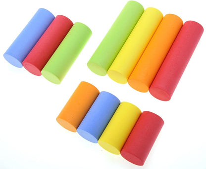 PowerTRC Foam Blocks for Toddler 1-3, 131 Pieces EVA Soft Building Blocks for Boys Girls, Baby Bath Early Learning Stacking Toys Gifts for Kids 18+ Months