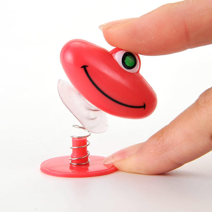 60 Pcs Jumping Popper Toys Big Eye Monster Spring Launchers Pop Up Bouncing Party Favors for Toddlers Birthday Bulk Goodie Bags Stuffers, School Prizes Classroom Rewards Gifts Bag Toys