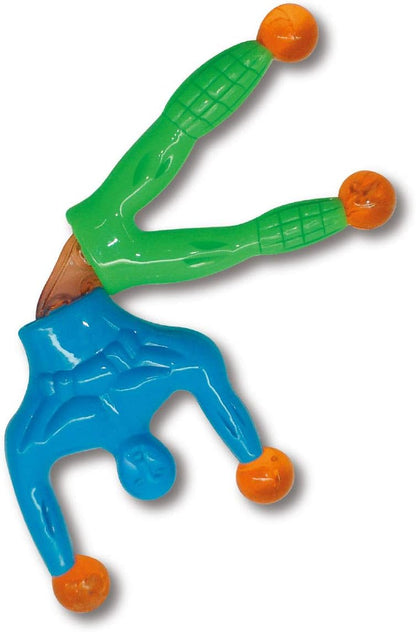 72 Pieces of Window Crawler Men, Sticky Wall Climbing Rolling Men Novelty Stretchy Sticky Toys for Kids Party Favours