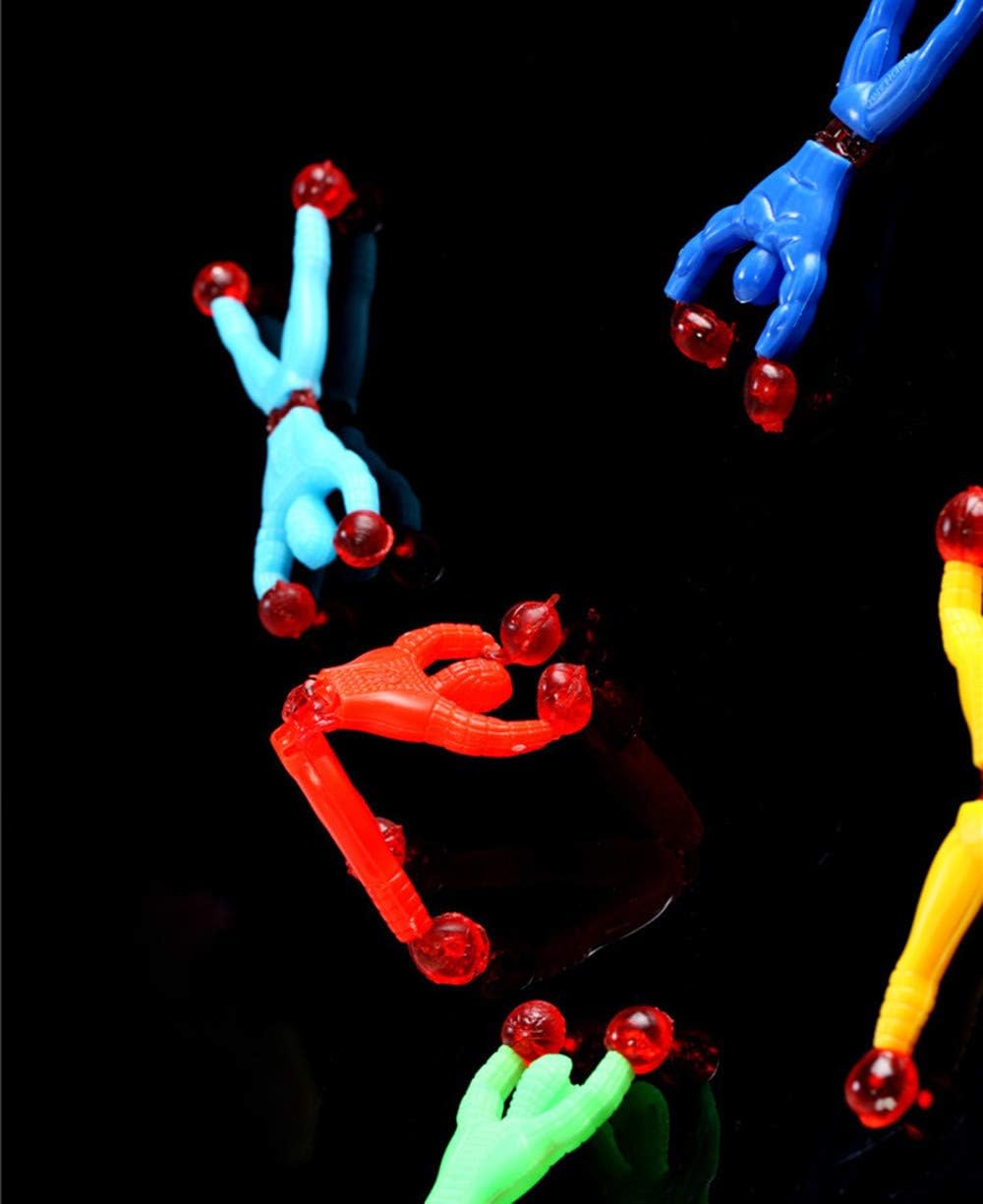 72 Pieces of Window Crawler Men, Sticky Wall Climbing Rolling Men Novelty Stretchy Sticky Toys for Kids Party Favours