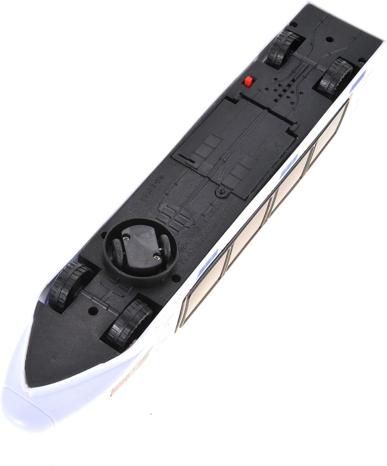 Electric 3D Lightning Bullet Train Toy, Automatic Driving Changes Directions on Contact with Lights, Sounds, Music, and Color Effects Toys for Boys, Girls Age 3 4 5 6 7
