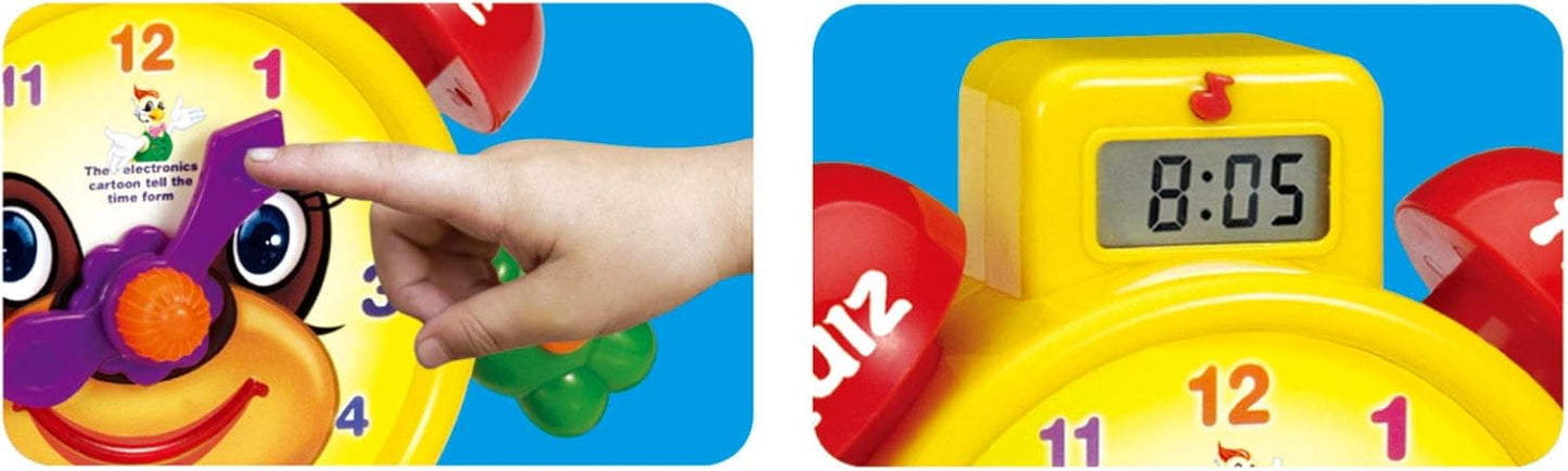 Tell The Time Electronic Learning Teach Time Clock Educational Toy | Education Toy | Learning Clock and Telling Time | Kids