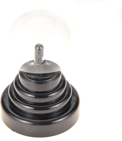 PowerTRC Plasma Ball, 3 inch Plasma Night Lamp, USB or Battery Powered Touch Responding Globe, Party Props, Bedroom Decoration for Kids