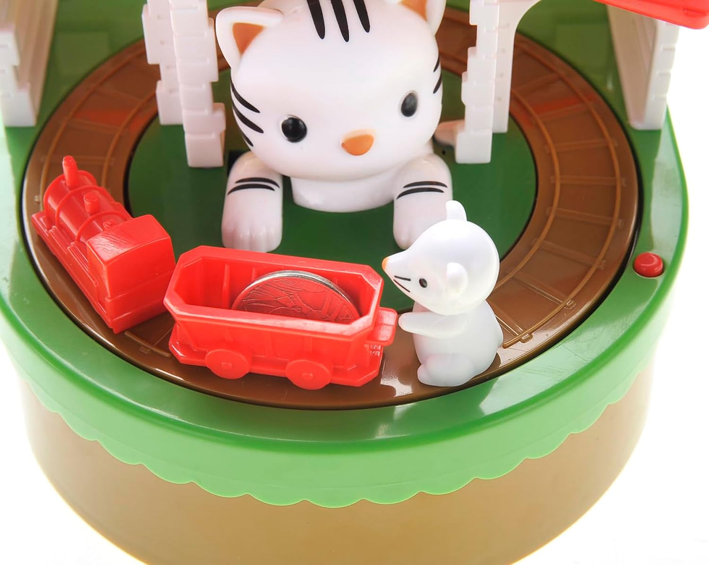 Cat & Mouse Coin Bank with Sound for Kids, Cute Money Bank for Boys and Girls, Savings Piggy Bank | Fun Gift for Kids and Adults