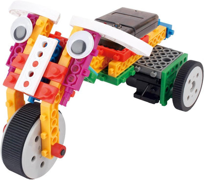 PowerTRC 4 in 1 STEM Robotic Building Kits | Explore & Learn Remote Control Educational Engineering Robots for Kids | DIY Machine Building Experience | Science Robot Kit for Boys & Girls (127 Pieces)