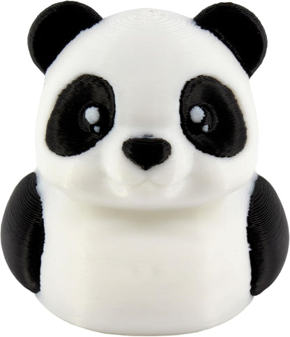 PowerTRC Panda Duck Figurine – Duck for Jeep Ducking, Fun Car Dashboard Accessory, Unique Duck Figure Gifts, Ducks for Jeeps – 3D Printed in USA