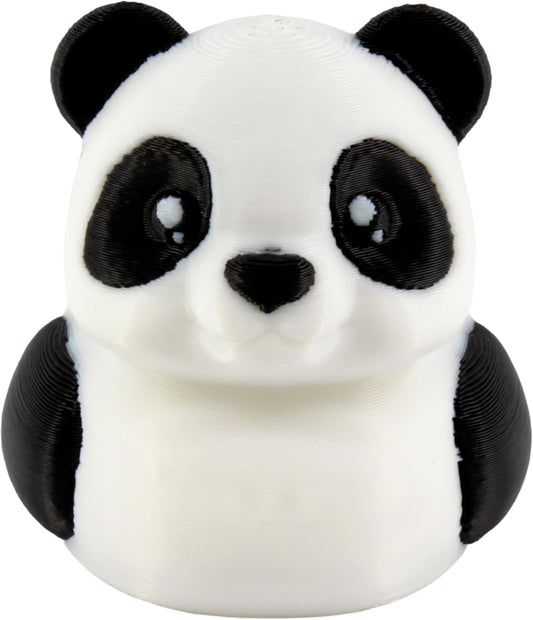 PowerTRC Panda Duck Figurine – Duck for Jeep Ducking, Fun Car Dashboard Accessory, Unique Duck Figure Gifts, Ducks for Jeeps – 3D Printed in USA