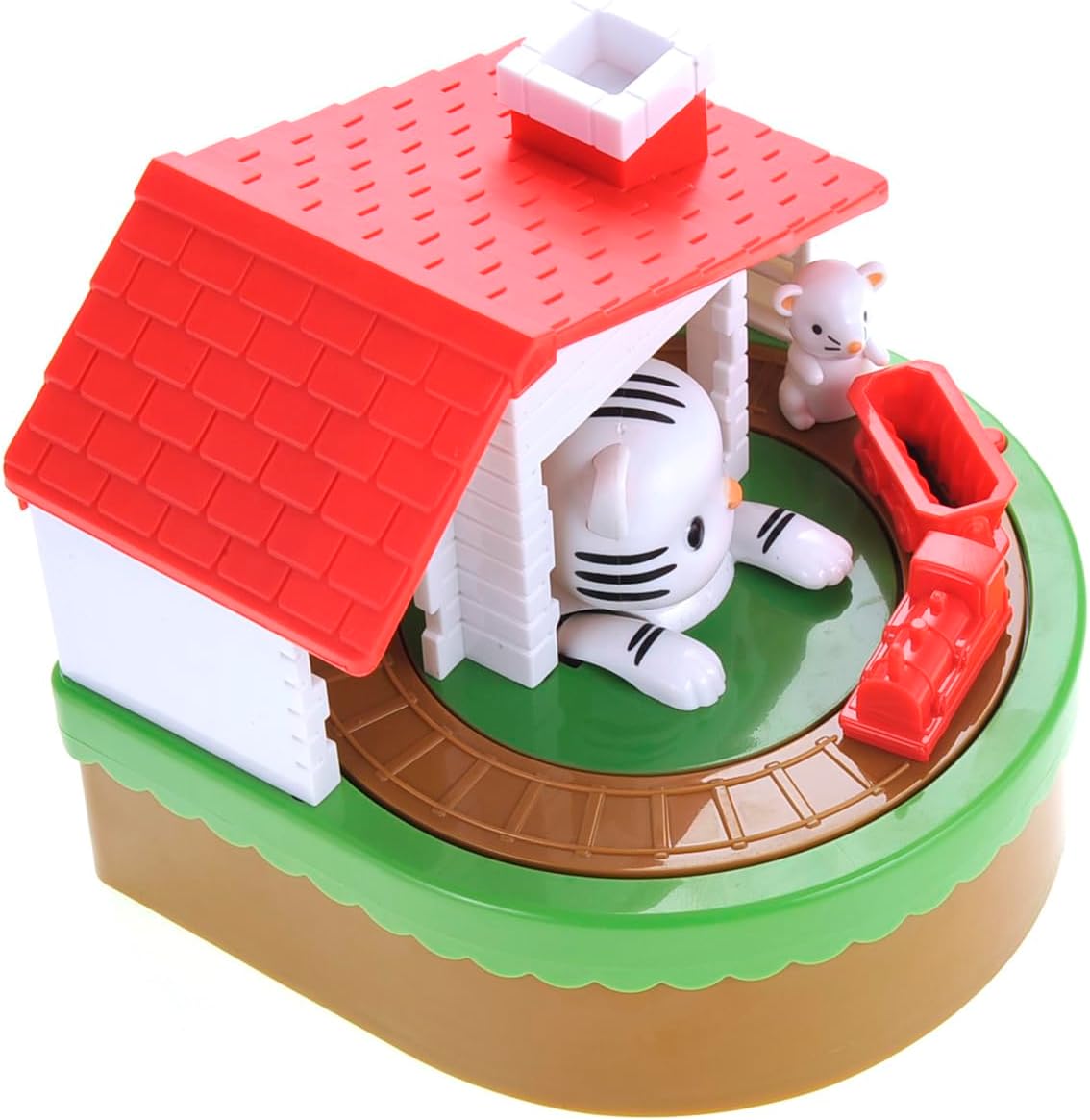 Cat & Mouse Coin Bank with Sound for Kids, Cute Money Bank for Boys and Girls, Savings Piggy Bank | Fun Gift for Kids and Adults