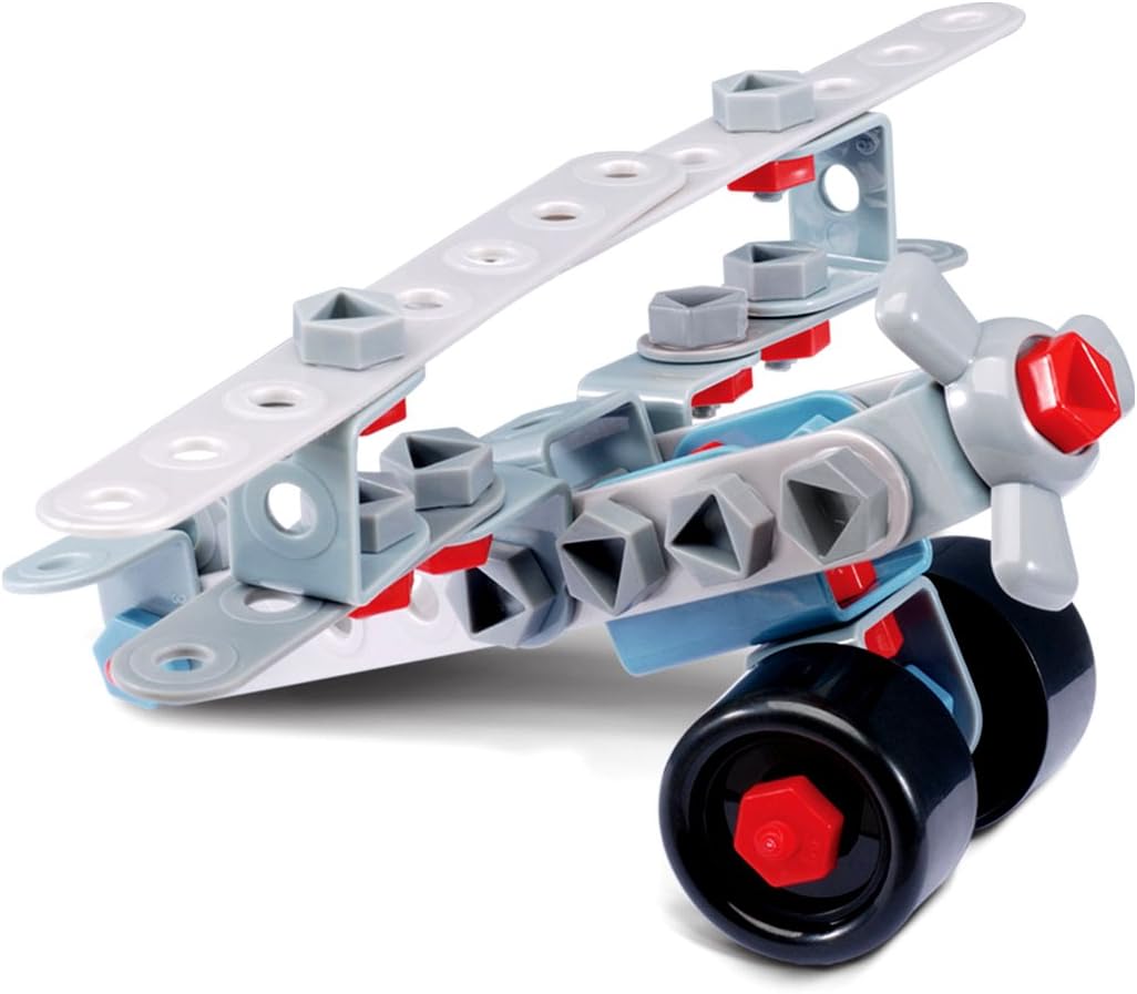 PowerTRC Educational Take Apart Learning Construction Building Blocks Toy Set with Electric Toy Drill for Boys and Girls