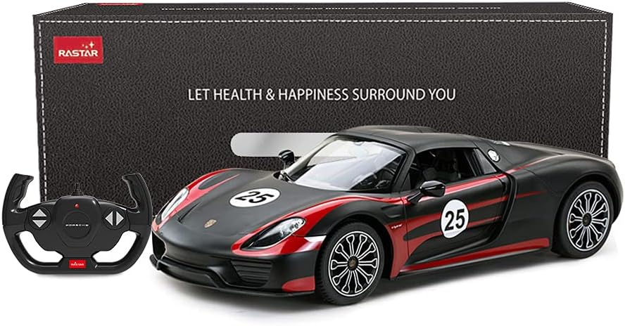 RASTAR 1:14 Porsche 918 Spyder RC Car Porsche Toy Car for Kids