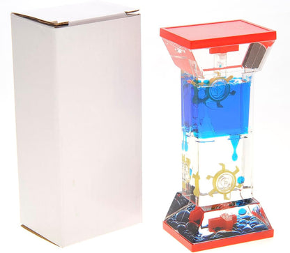Liquid Motion Bubbler Sensory Fidget Toy for Desk Tops | Calming and Relaxing ADHD, Anxiety, and Autism Toy for Kids and Adults | Handheld Water Game