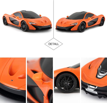 PowerTRC Remote Control Car Electric Licensed McLaren P1 with 2.4Ghz| 1:24 Scale Radio RC Super Sport Racing Hobby Model Toy for Boys, Girls, and Adults | Perfect Birthday Idea Gift
