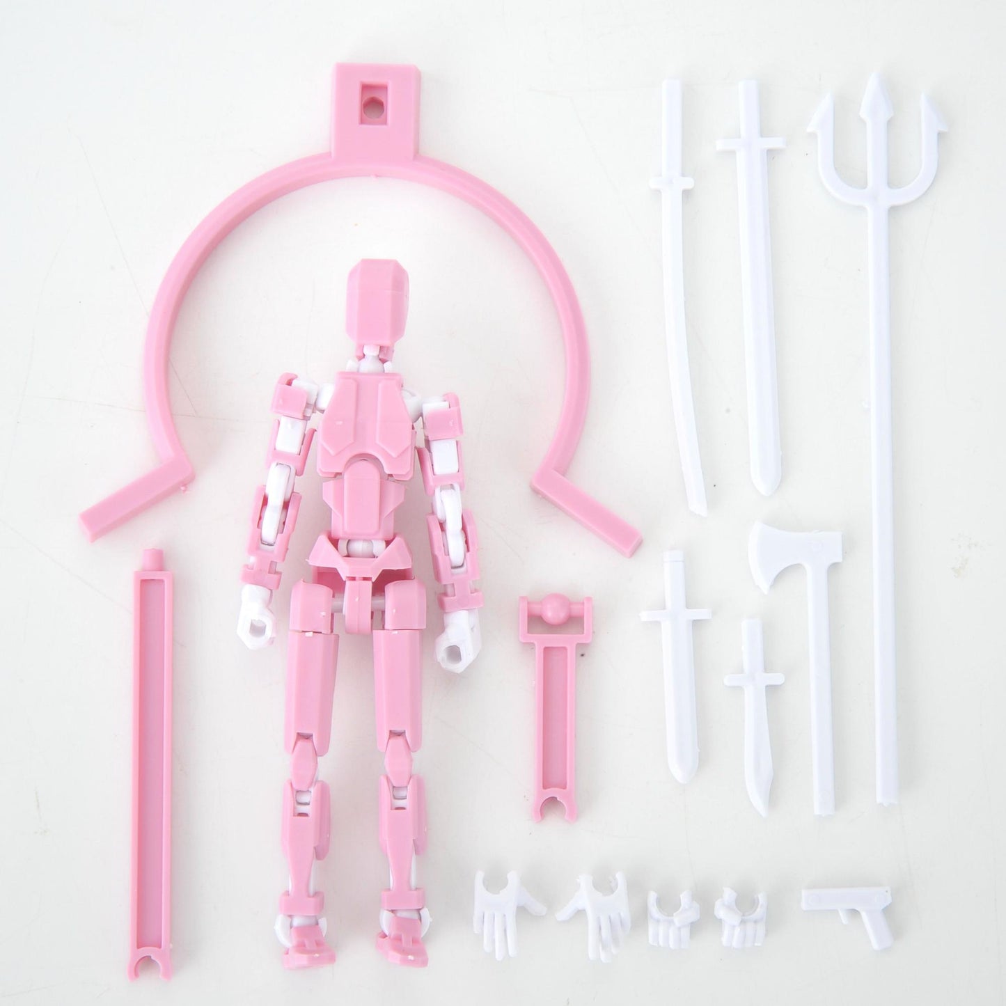 PowerTRC T13 Dummy Action Figure – Dummy Multi-Jointed Movable Titan Lucky 13 Collectible Toy