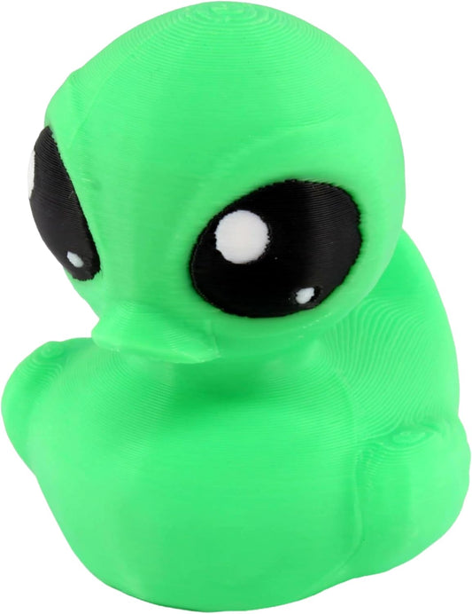 PowerTRC Alien Duck Figurine – Duck for 4x4 Ducking, Fun Car Dashboard Accessory, Unique Alien Figure Gifts, Ducks for Cars – 3D Printed in USA
