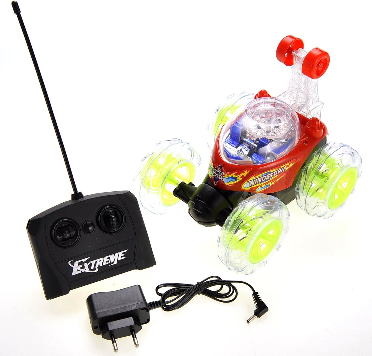 PowerTRC Invincible Twister | Stunt Car | Twister Car | Remote Control Car w/ Lights and Sound