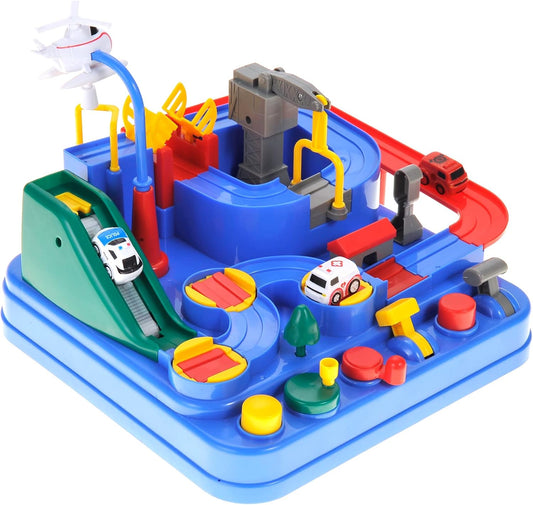 Toys Race Track, Car Tracks for Toddlers 2-4 Years, Race Tracks for Kids Ages 4-8, Race Car Track Car Toys for 5 Years Old Boys, Birthday Gifts Toys for Boys 3-5 Years Old