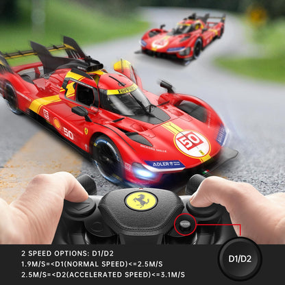 RASTAR RC Cars 1/14 Ferrari 499P Le Mans Hypercar Remote Control Sports Car Ferrari RC Drift Cars for Adults Ferrari Toy Car for Kids, 2.4G