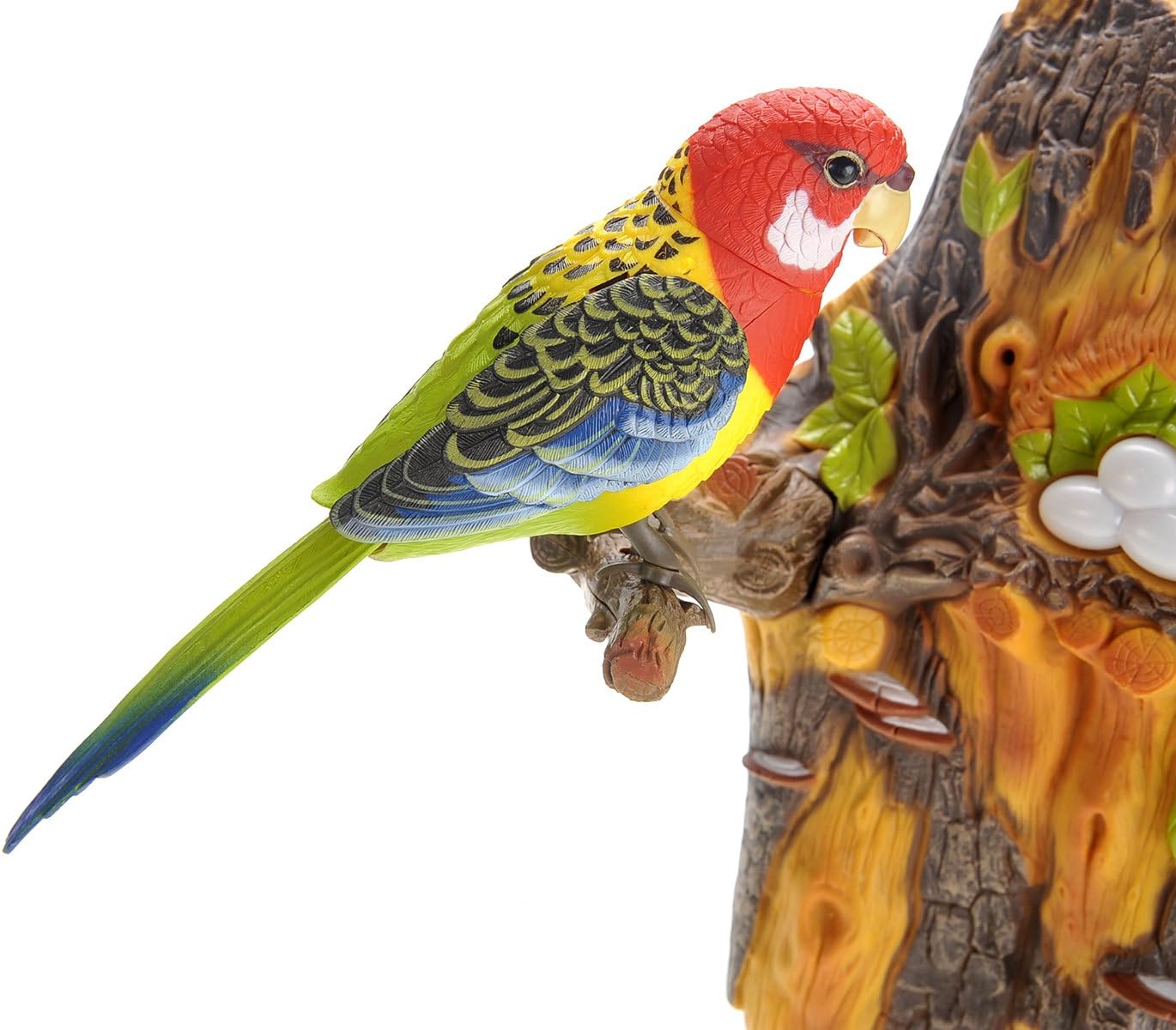 PowerTRC Adorable Chirping & Dancing Bird with Motion Sensor | Wall Decoration | Pet Bird | Novelty Gift