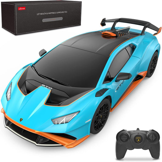 RASTAR Lamborghini Remote Control Car, 1/24 RC Lamborghini Huracán STO Toy Car RC Cars for Kids Adults