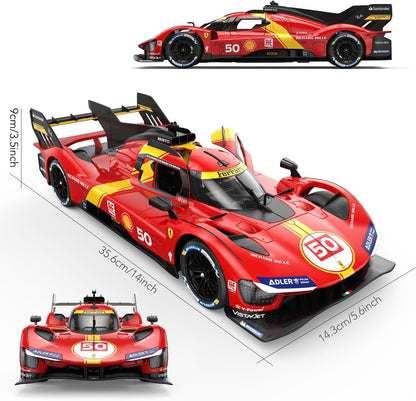 RASTAR RC Cars 1/14 Ferrari 499P Le Mans Hypercar Remote Control Sports Car Ferrari RC Drift Cars for Adults Ferrari Toy Car for Kids, 2.4G