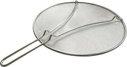 13" Splatter Screen, Heavy Duty Stainless Steel Fine Mesh, Prevent Hot Oil Splash
