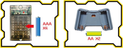 PowerTRC Remote Control Motorized Vehicle Robotic Building Kit Blocks Construction Robot Toys with 4 Different Vehicle Models for Kids