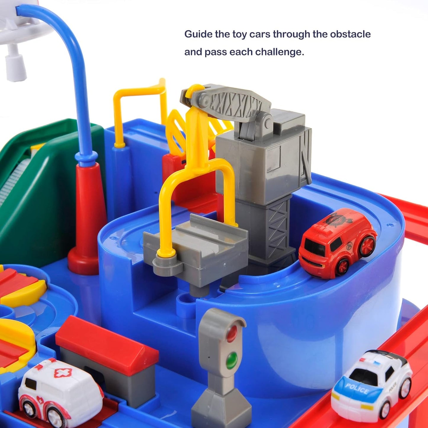 Toys Race Track, Car Tracks for Toddlers 2-4 Years, Race Tracks for Kids Ages 4-8, Race Car Track Car Toys for 5 Years Old Boys, Birthday Gifts Toys for Boys 3-5 Years Old
