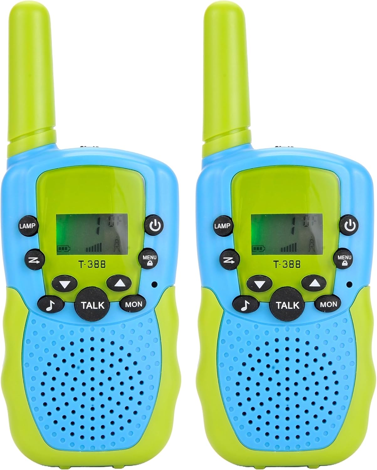 Toddler Walkie Talkies Kids, 22 Channels 2 Way Radio Toy with Backlit LCD Flashlight, 3 Miles Range for Outdoor Activities, Hiking, Camping, Communication
