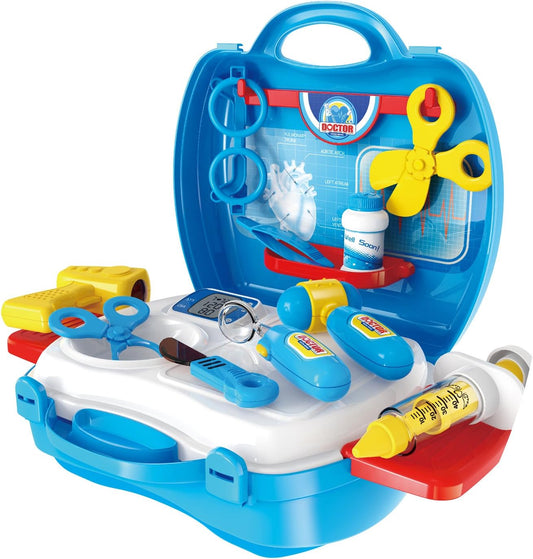 24 Pcs Doctor Play Toy Set for Toddlers | Pretend Imaginary Pretend Play Toy for Boys & Girls | Portable & Easy to Store Unique Play Set