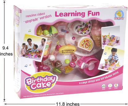 Play Food Set with Cupcake, Cakes, Ice Cream & Sundae
