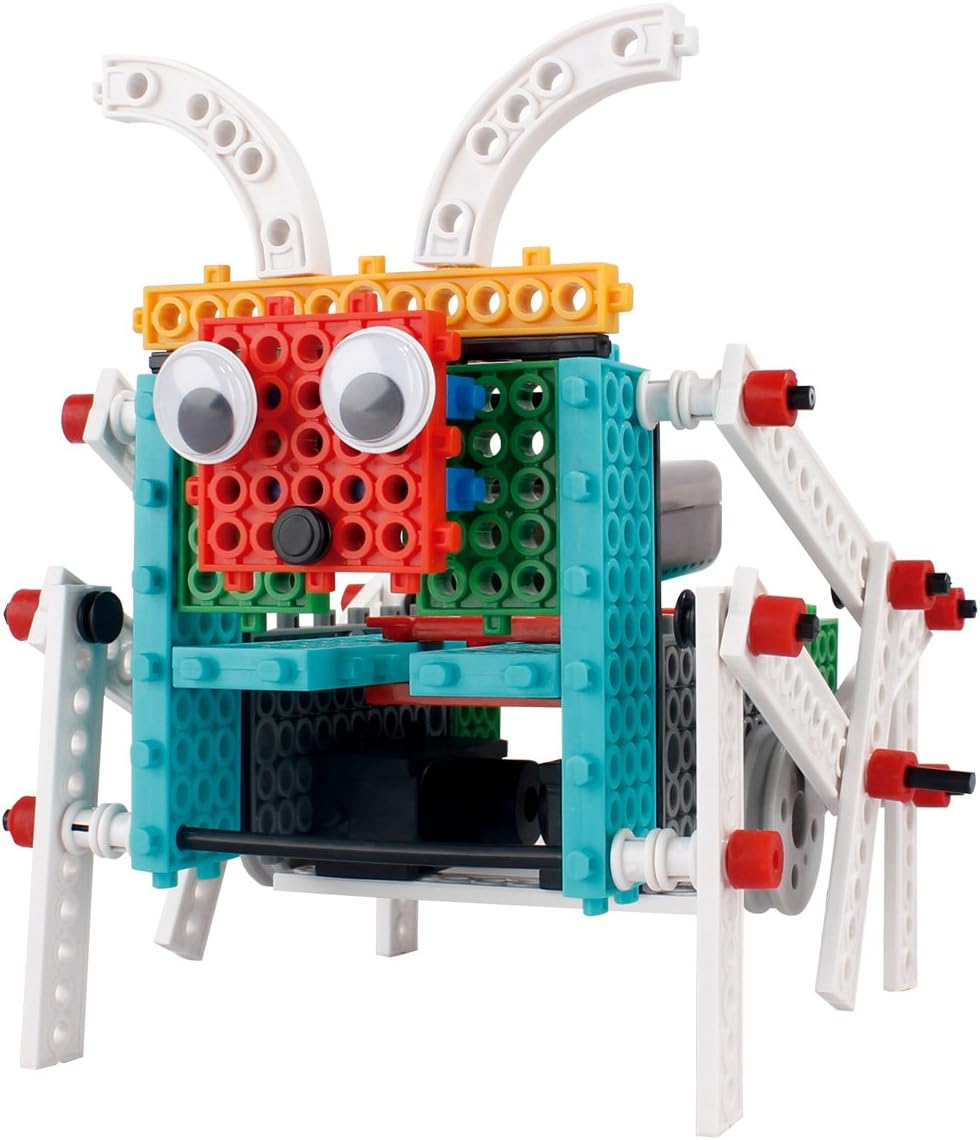 PowerTRC 4 in 1 STEM Robotic Building Kits | Remote Control Educational Engineering Toy for Kids | DIY Science Robot Kit for Boys & Girls (237 Pieces)