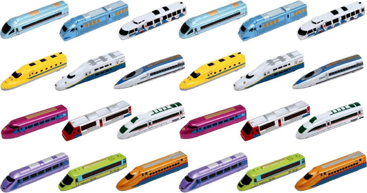 PowerTRC Bullet Train Toys Set for Toddlers Kids Boys, Pull Back City Subway Train High Speed Modern Locomotives Toys Set Party Favors Bulk Gifts for Ages 3 4 5 6 7 8 9