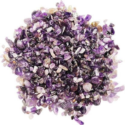 Crystals Gem Stones Decorative Rocks for Vase, Tumbled Turquoise Crystal Chips Bulk Healing Stones Fish Tank Gravel Filler Vase Filler Plants Decor 1 lb