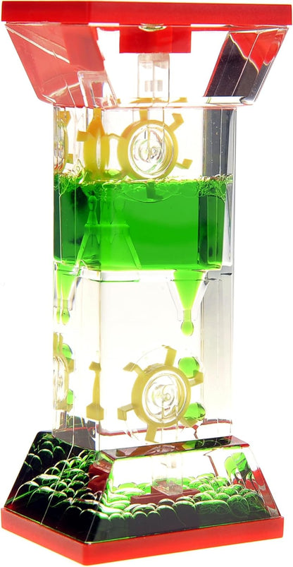 Liquid Motion Bubbler Sensory Fidget Toy for Desk Tops | Calming and Relaxing ADHD, Anxiety, and Autism Toy for Kids and Adults | Handheld Water Game