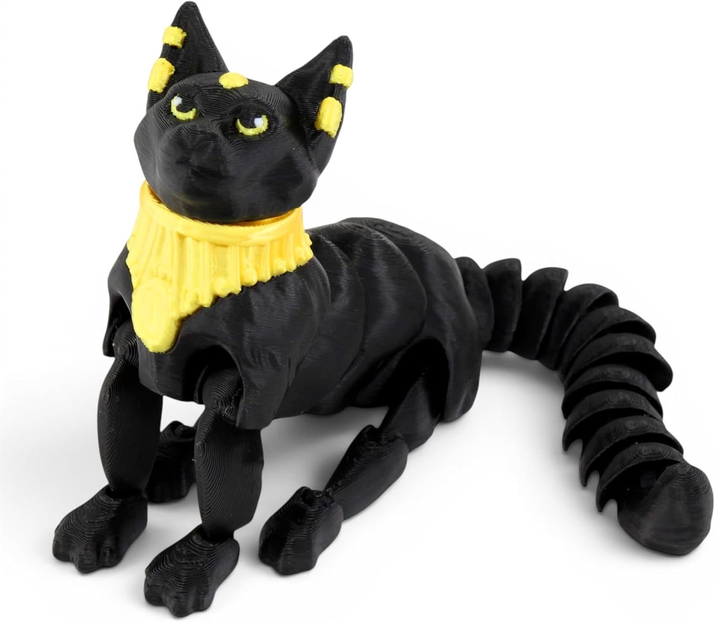 PowerTRC 3D Printed Articulated Animal Figurine, Fidget Desk Decor Collectible Gift – Made in USA(1 PCS)