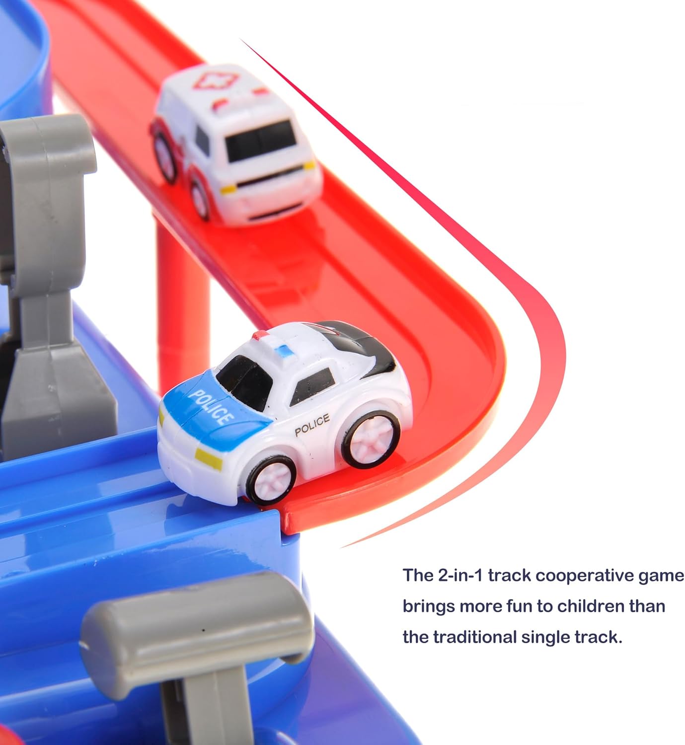 Toys Race Track, Car Tracks for Toddlers 2-4 Years, Race Tracks for Kids Ages 4-8, Race Car Track Car Toys for 5 Years Old Boys, Birthday Gifts Toys for Boys 3-5 Years Old
