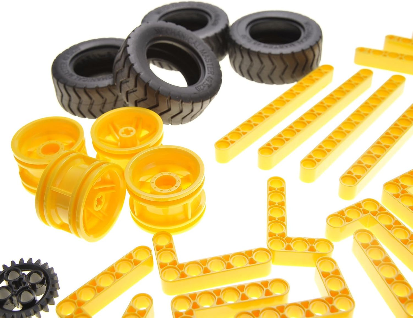 PowerTRC Bulldozer, 2 in 1 3D Flexible Plastic Building Blocks for Boys