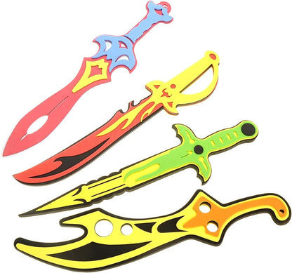 8 Pack Foam Swords Play Set
