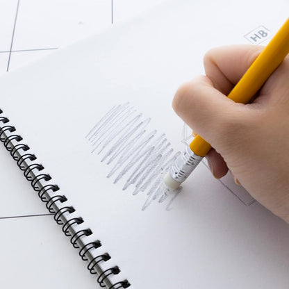 Pencil Wood Pre-Sharpened #2 HB Jumbo Pencils, Latex Free Eraser, Premium Wood Pre Sharpened Yellow Pencils for School Office (4/Pack), 1-Pack